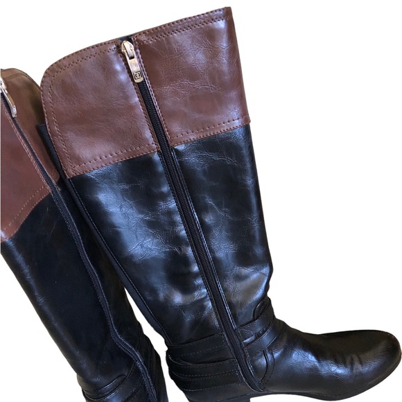 Liz Claiborne Women’s Riding Boots. Size 8 Medium. 1.5 Inch Heel..Round Toe. - Picture 11 of 12